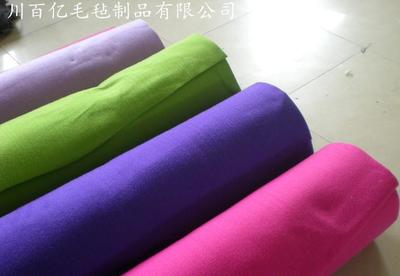 【厂家直销涤纶化纤毛毡 支持定制规格及颜色 质优价廉 量】 -